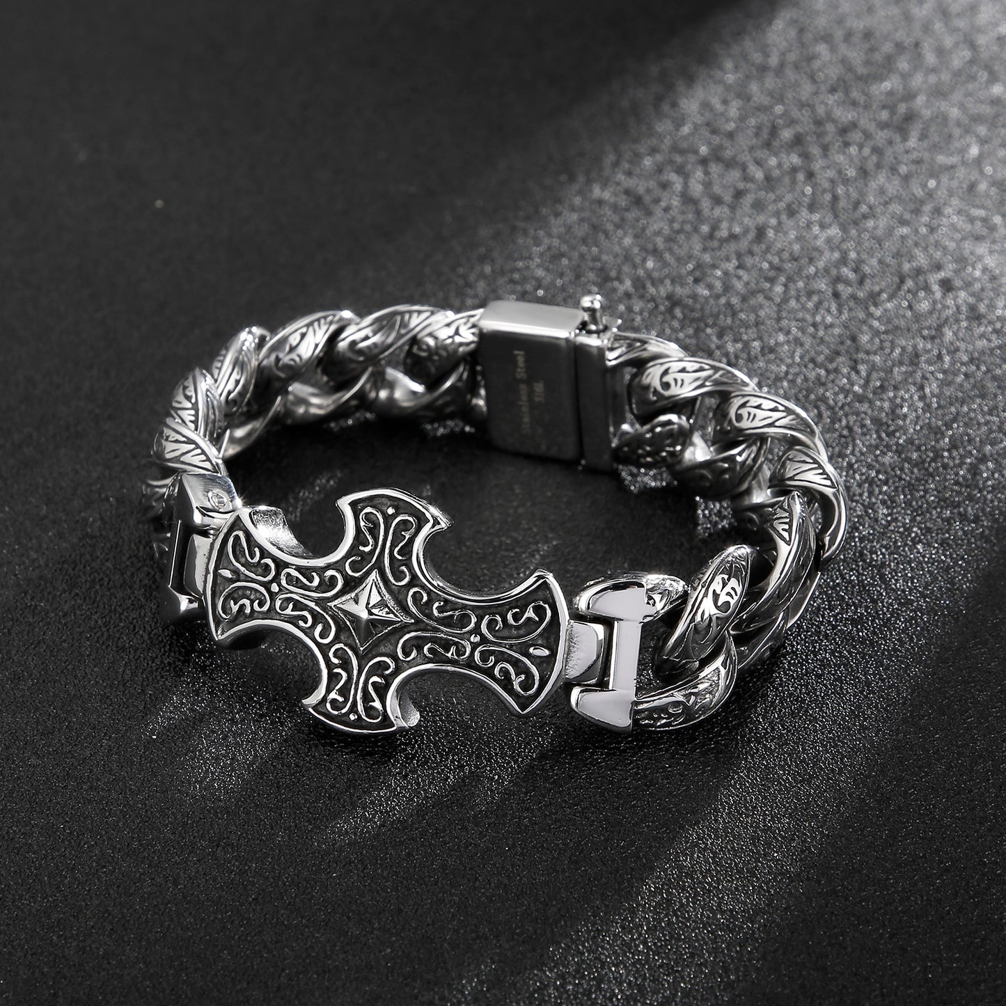 Viking Cross Bracelet