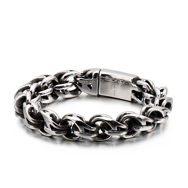 Round Link Viking Bracelet