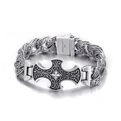 Viking Cross Bracelet