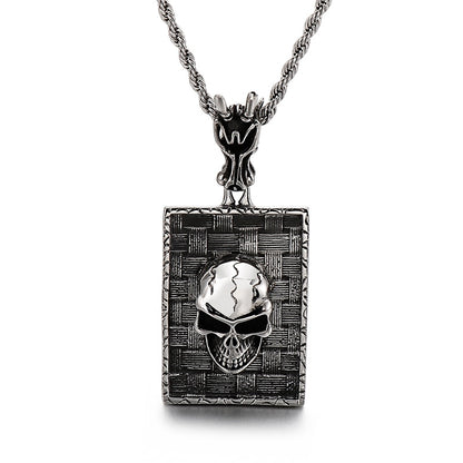 Bold and Heavy Skull Pendant Necklace Series