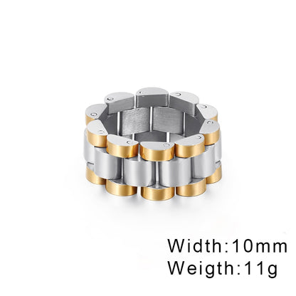 Watch Link Chain Ring