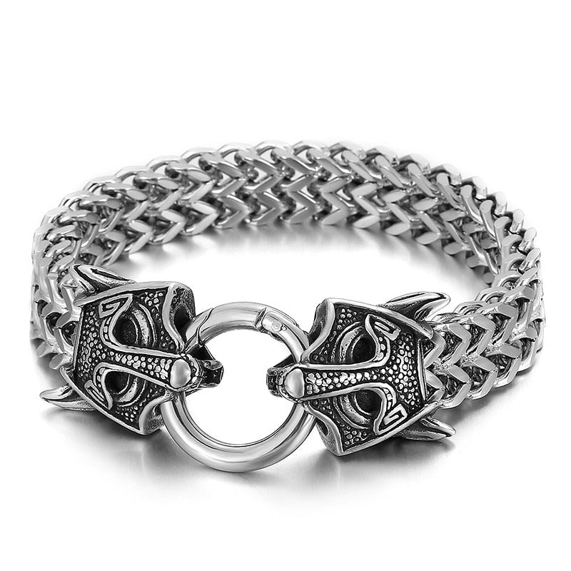 Animal Totem Series Dual Strand and Ring Clasp Bracelet