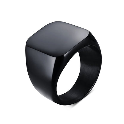 Stainless Steel Geometric Ring
