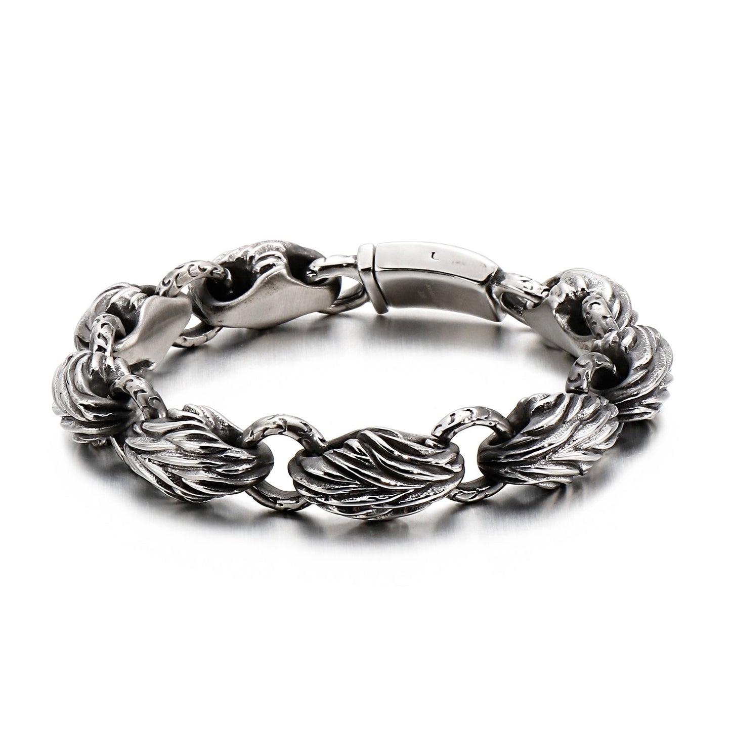 Round Link Viking Bracelet