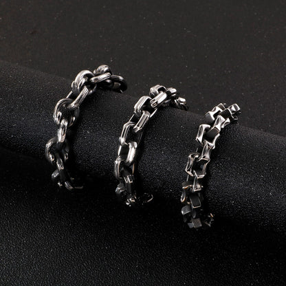 Retro Curb Link Chain Bracelet