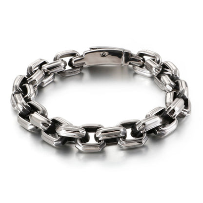 Retro Curb Link Chain Bracelet