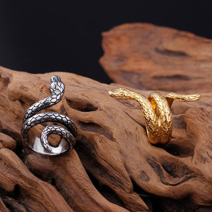 Serpent's Coils Layering Ring